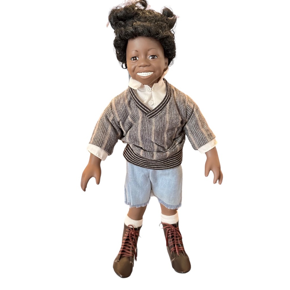 The Little Rascals Buckwheat Hand Crafted The Hamilton Collection Porcelain Doll